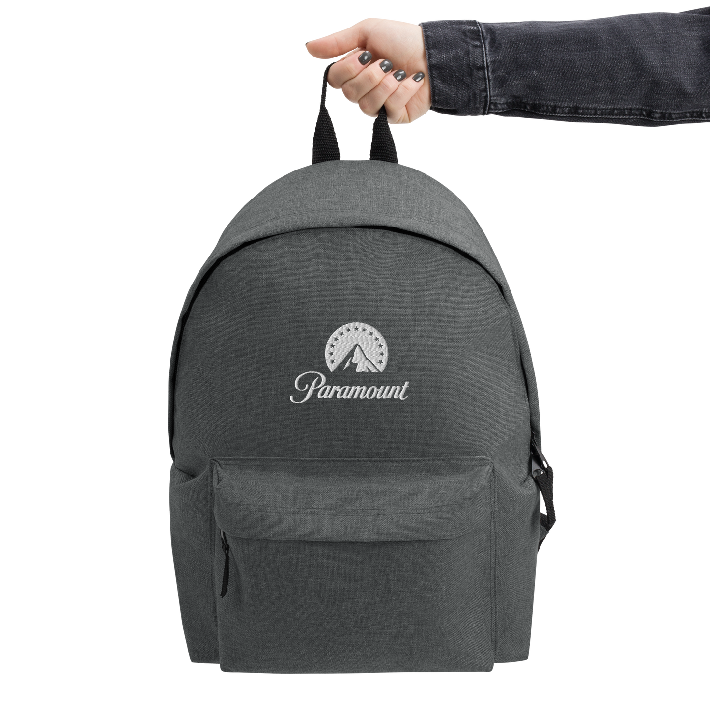 Paramount Logo Embroidered Backpack