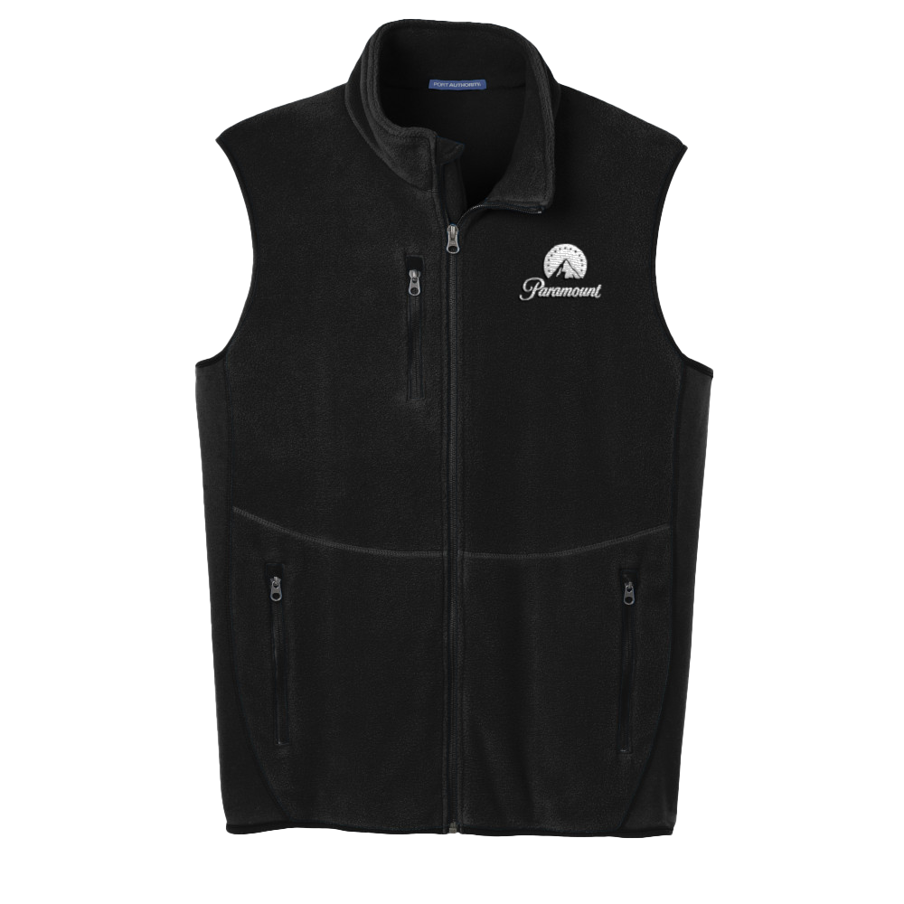 Paramount Logo Embroidered Fleece Vest