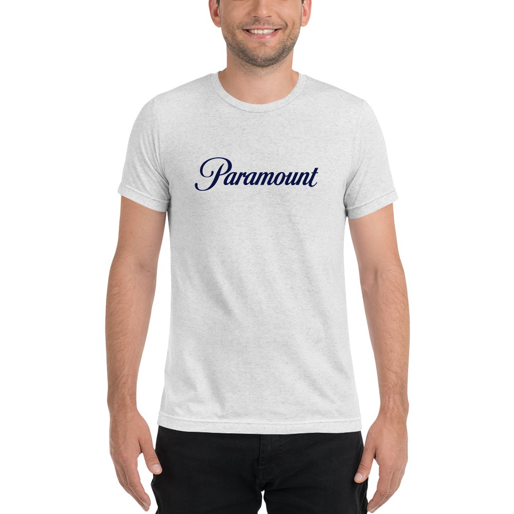 Paramount Script Adult Tri-Blend T-Shirt